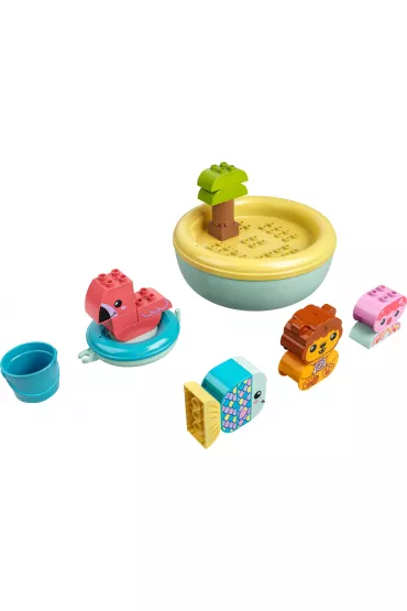LEGO DUPLO Zabawa w kpieli: pywajca wyspa ze zwierztkami 10966