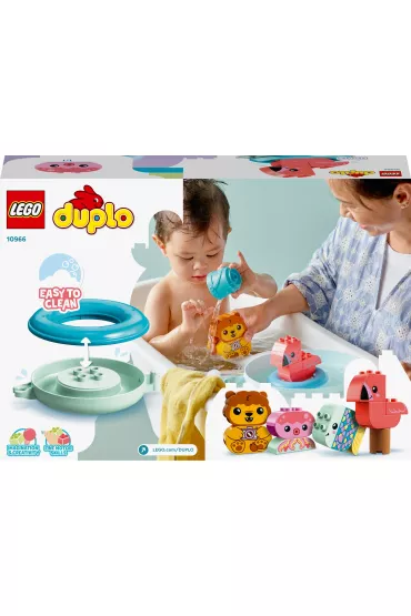LEGO DUPLO Zabawa w kpieli: pywajca wyspa ze zwierztkami 10966