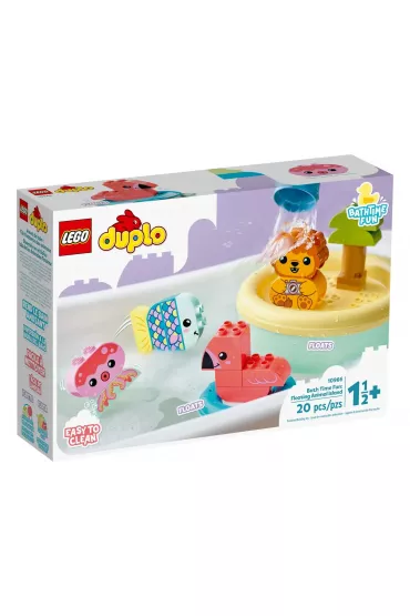 LEGO DUPLO Zabawa w kpieli: pywajca wyspa ze zwierztkami 10966
