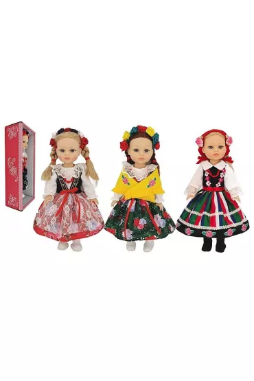Lalka 38cm w stroju ludowym MIX Adar