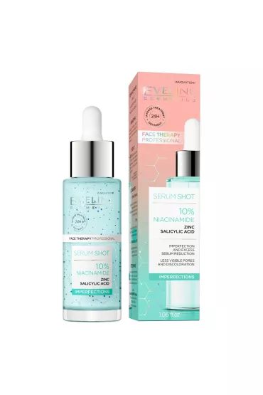 Eveline Cosmetics Serum Shot 10% Niacynamid kuracja na niedoskona�o�ci 30 ml