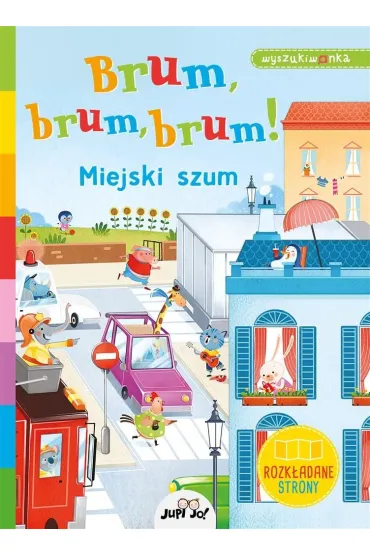 Brum, brum, brum! Miejski szum.. Wyszukiwanka - Alessia Girasole, Karolina  Tudruj-Wro�yna