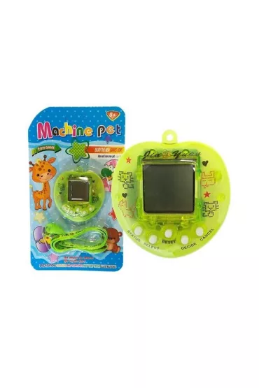 Gra elektroniczna tamagotchi zielona LeanToys