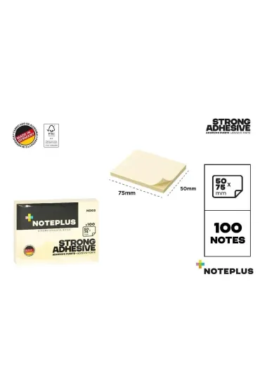 Mp Main Paper Karteczki samoprzylepne 75x50mm 100K ��te