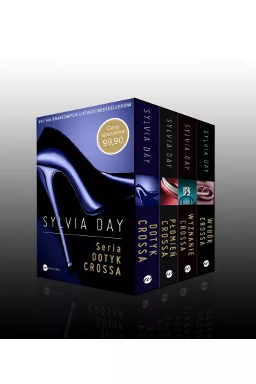 Pakiet Dotyk Crossa. Tom 1-4: Dotyk Crossa, P�omie� Crossa, Wyznanie Crossa, Wyb�r Crossa - Sylvia Day
