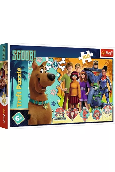 Puzzle 160 el. Scooby Doo w akcji Trefl