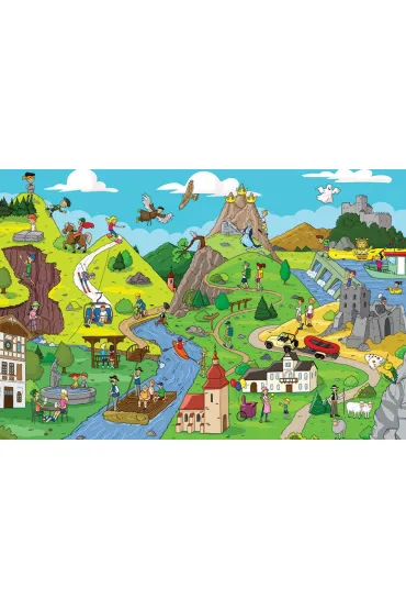 Puzzle 200 el. Pieni�skie Jako