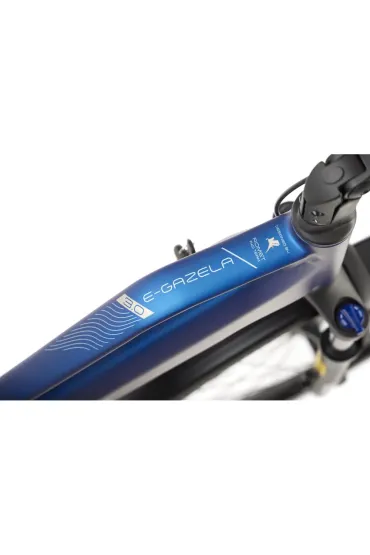 Romet Rower elektryczny e-Gazela 3.0 540WH granatowy 19 L