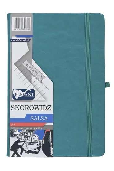 Elefant Skorowidz A5 Salsa turkusowy