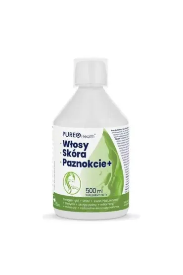 Pureo Health W�osy sk�ra paznokcie+ suplement diety 500 ml