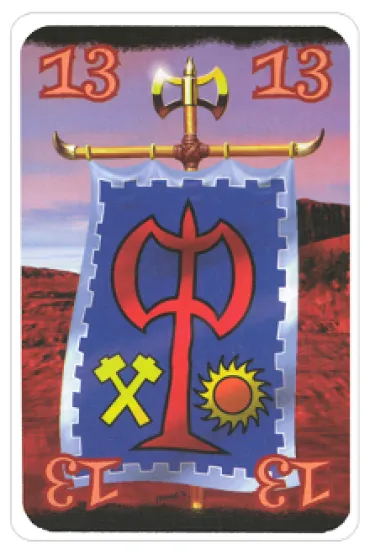 Fantasy Wizard, karty do gry