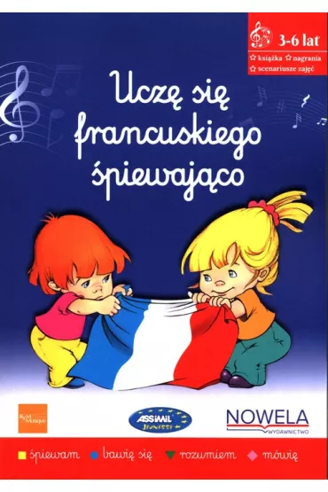 Ucz� si� francuskiego �piewaj�co 3-6 lat + audio online