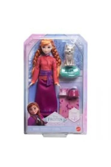 Disney Frozen. Ksi�niczka Anna z wilczkiem Mattel