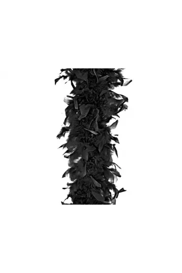 PartyDeco Boa czarny szal 180cm