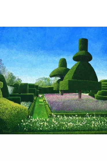 Susan Entwistle Karnet z kopert� Levens Hall Topiary