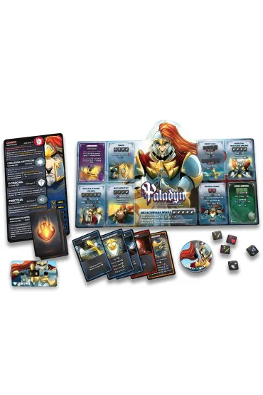 Dice Throne. Starcie 2. Mnich vs Paladyn Lucky Duck Games Polska