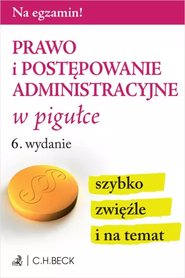eBook Prawo i post�powanie administracyjne w pigu�ce. Wydanie 6 pdf - Grzegorz D�browski