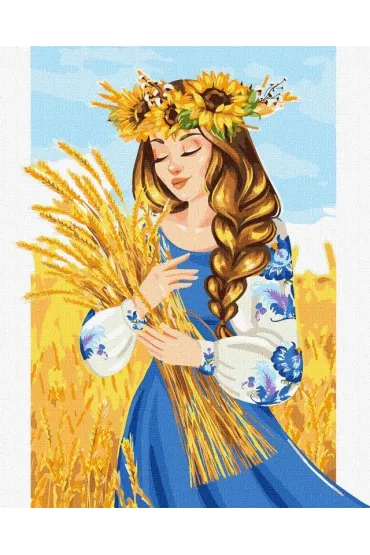 Ideyka Malowanie po numerach - Moja ziemia 40x50cm