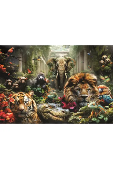 Puzzle 1000 el. Mystic Jungle Clementoni