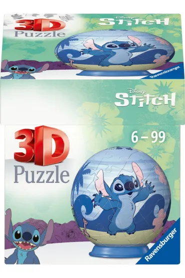 Puzzle Kula 54 el. 3D Stitch 1 Ravensburger