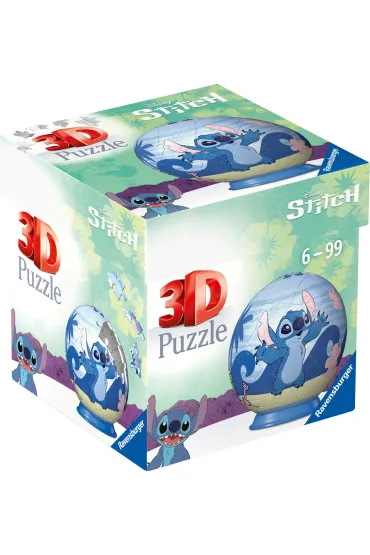 Puzzle Kula 54 el. 3D Stitch 1 Ravensburger