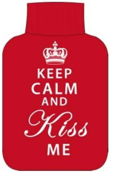 incood. Termofor keep calm and kiss me
