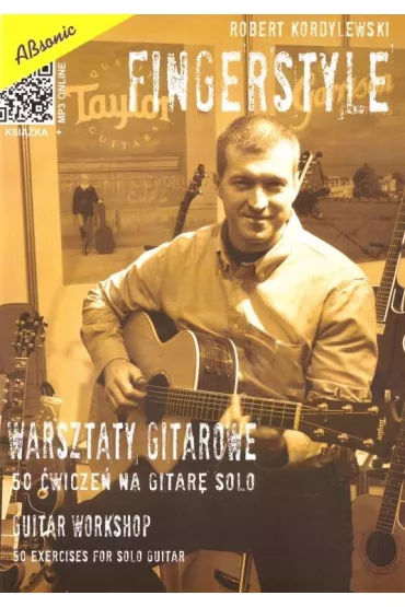Fingerstyle. Warsztaty gitarowe 50 �wicze� na gitar� solo - Robert Kordylewski
