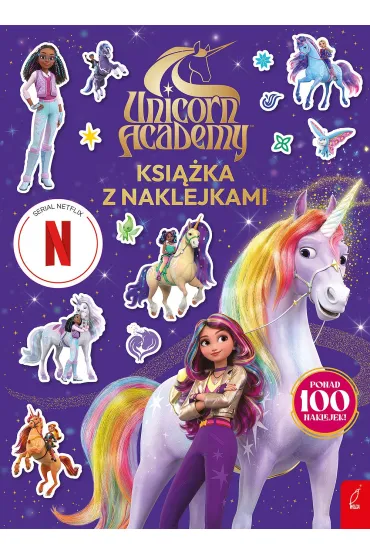 Unicorn Academy. Ksi��ka z naklejkami