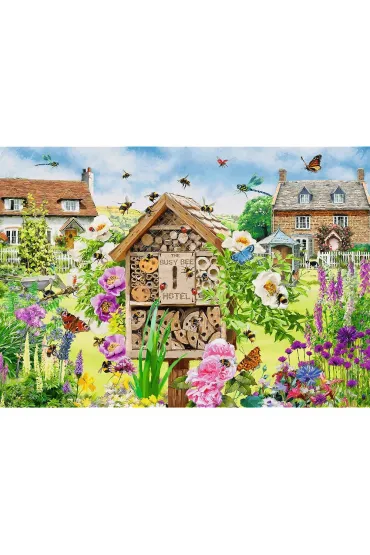 Puzzle 1000 el. Dom dla pszcz� Trefl