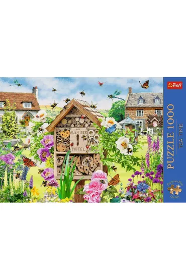 Puzzle 1000 el. Dom dla pszcz� Trefl