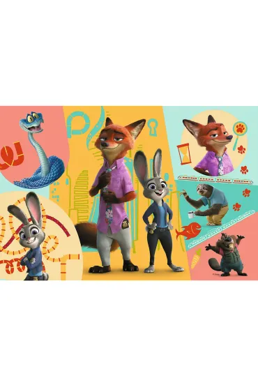 Puzzle 160el Razem w Zootopii TREFL 15429 TR