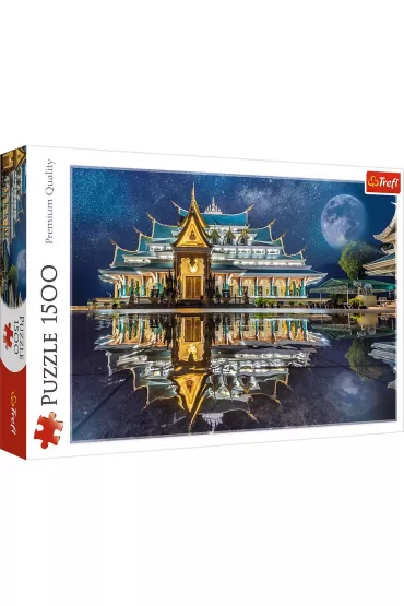 Puzzle 1500 el. Wat Pa Phu Kon Tajlandia 26141 Trefl