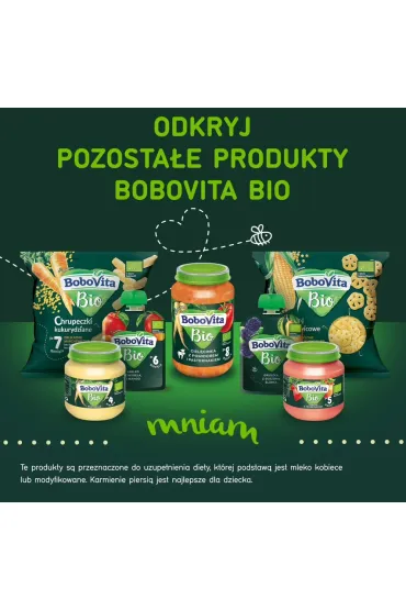 BoboVita Kaszka bezmleczna ry�owo-kukurydziana z tapiok� i bananem po 4 miesi�cu 200 g Bio
