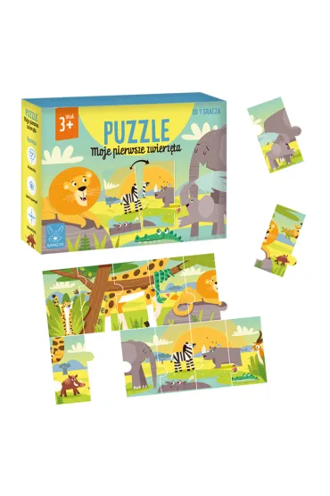 Puzzle 12 el. Moje pierwsze zwierz�ta Kangur