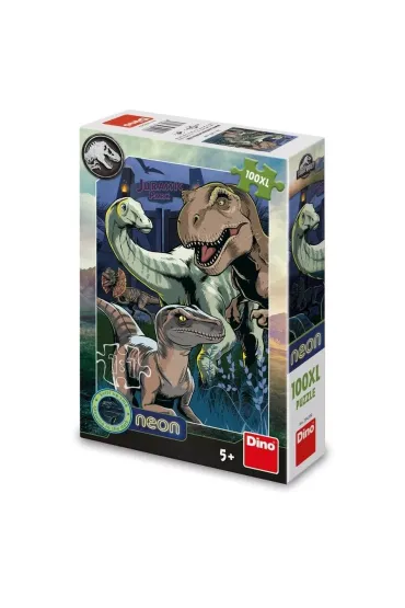 Puzzle XL �wiec�ce Jurassic World 100el Dino Toys