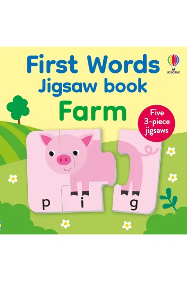 First Words Jigsaw Book. Farm - Kate Nolan