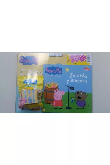 �winka Peppa. Zestaw: 2 ksi��eczki i domek