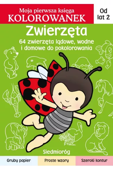 Zwierz�ta. Moja pierwsza ksi�ga kolorowanek - Jaros�aw �ukowski