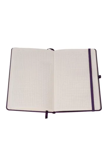 Antra Notes A5 Romantyzm fioletowy kratka 160 kartek