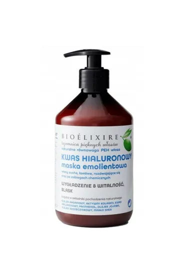 Bioelixire Maska Kwas Hialuronowy 500 ml