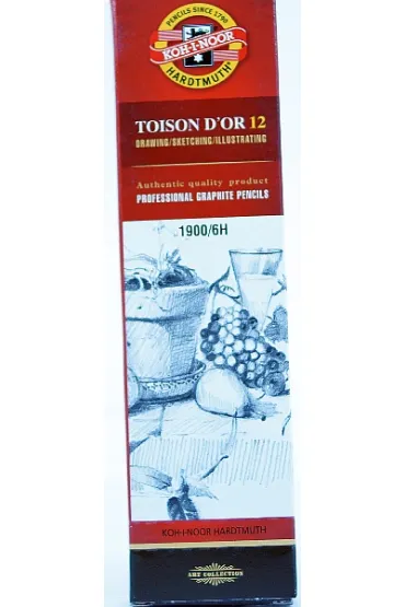 Koh-I-Noor O��wek grafitowy Toison Dor 1900/6H 12 szt.
