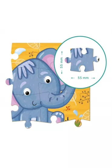 Puzzle 16 el. S�onik Dodo