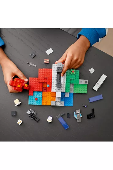 LEGO Minecraft Zniszczony portal 21172