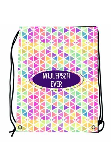 Mesio.pl Worek szkolny plecak Najlepsza ever WR1051