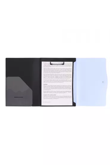 WPC Teczka VFILE A4 z 13 przek�adkami i klipem b��kitna