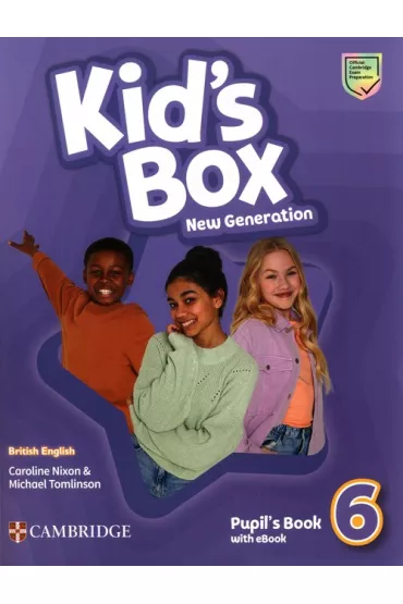 Kid's Box New Generation 6. Pupil's Book + Podr�cznik w wersji cyfrowej - Caroline Nixon, Michael Tomlinson