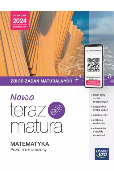 Nowa Teraz matura. Matematyka. Zbi�r zada� maturalnych. Poziom rozszerzony. Do matury 2024 - Barbara Mojsiewicz, Joanna Czarnowska, Jolanta Weso�owska, Lech Cha�ko, Wojciech Babia�ski, Krzysztof  Roso�ek, �ukasz  Czerema�ski, Jacek Klisowski, Marcin Matyja