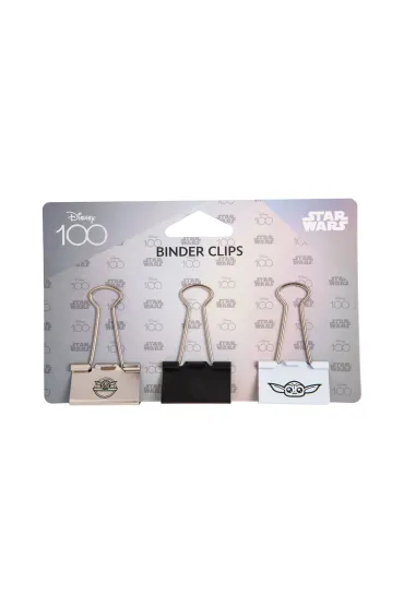 CoolPack Spinacze Binderclip Disney 100. Black Collection 3 szt.