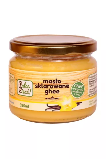 Palce liza Maso sklarowane ghee waniliowe 320 ml