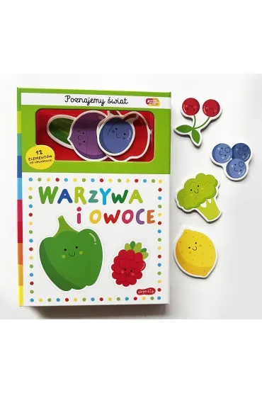 Warzywa i owoce. Akademia M�drego Dziecka. Poznajemy �wiat